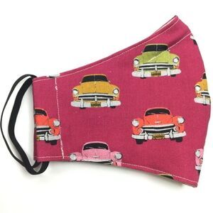 2/$15‎ - Cars Mask, Plum Vintage Havana Car Face Mask, Filti Filter